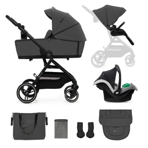 CARUCIOR KINDERKRAFT YOXI 3IN1 (MINK PRO) MOON GREY - Img 1