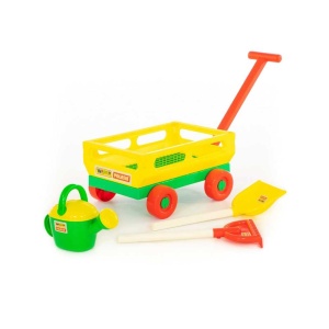 Carucior+lopata, grebla si stropitoare, 43x29x21 cm, Wader - Img 1
