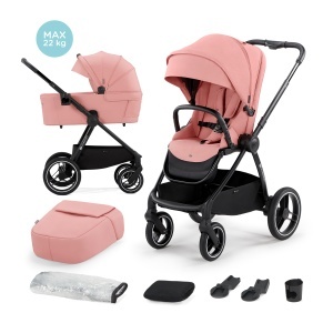 CARUCIOR MULTIFUNCTIONAL KINDERKRAFT NEA, 2 IN 1, ASH PINK - Img 1
