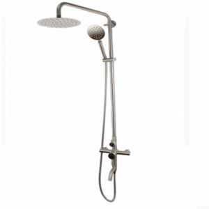 Coloana de dus Mixxus SUS-009-J, 120 cm baterie si para, monocomanda, furtun flexibil - Img 5