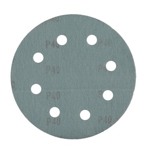 Disc abraziv pentru slefuitor cu excentric KB180.40 PROCRAFT (Set 10 buc) Diametru: 180 mm Granulatie: P40 - Img 2