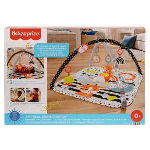 FISHER PRICE SALTEA MUZICALA 3 IN 1 CU CENTRU DE ACTIVITATI - Img 1