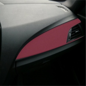Folie Auto Colantare Trimuri, Model Catifea Bordeaux, 100 x 45cm - Img 1