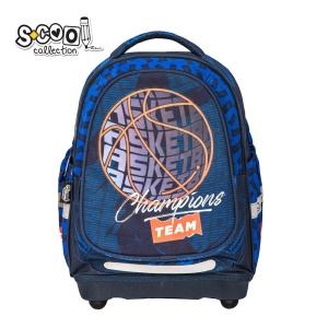 Ghiozdan anatomic BASKETBALL, 38x39x19.5 cm - S-COOL - Img 1