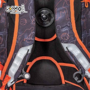 Ghiozdan anatomic NEVER GIVE UP, 41x28x21 cm - S-COOL - Img 2