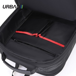 Ghiozdan compartiment laptop, URBAN BLACK, 43x29x12 cm - OFFISHOP - Img 2