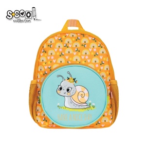 Ghiozdan gradinita HAPPY SNAIL, 31x24x9 cm - S-COOL - Img 1
