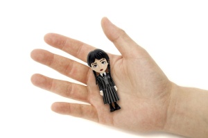 JADA WEDNESDAY SET 4 FIGURINE METALICE 6.5CM - Img 3