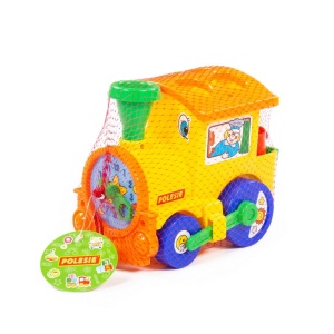Locomotiva educativa+forme, 22x14x18 cm, Cavallino - Img 2
