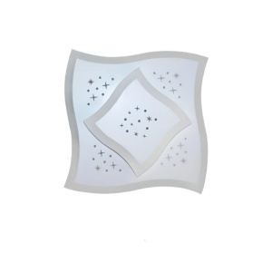 Lustra LED MANDI 20W, Diametru 20W, lumina Rece, 6000K, Alb - Img 2