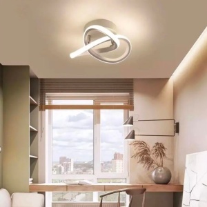Lustra LED VERTEX Infinitum 26W, Lumina Rece/Calda/Neutra, Alb - Img 1