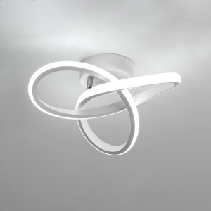 Lustra LED VERTEX Infinitum 26W, Lumina Rece/Calda/Neutra, Alb - Img 3