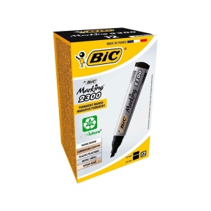 Marker permanent 2300 negru 12/cutie - BIC - Img 1