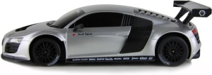 MASINA CU TELECOMANDA AUDI R8 ARGINTIU CU SCARA 1 LA 24 - Img 2