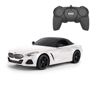 MASINA CU TELECOMANDA BMW Z4 ROADSTER ALB SCARA 1 LA 18 - Img 2