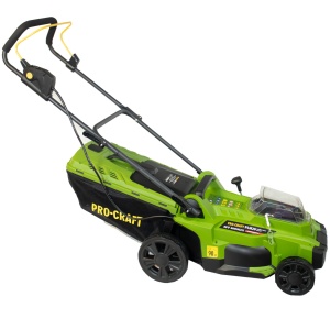 Masina de tuns iarba pe 2 acumulatori PLM20 PROCRAFT - Img 2