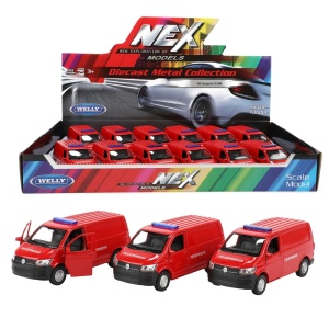 Masina Volkswagen Transporter T6 Van Welly - Toi-Toys - Img 1
