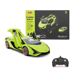 MASINUTA CONSTRUIBILA CU TELECOMANDA LAMBORGHINI SIAN FKP 37 SCARA 1 LA 18 - Img 2