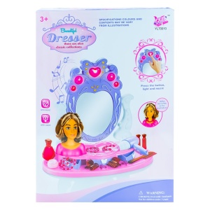 Masuta machiaj cu oglinda si accesorii - Img 2