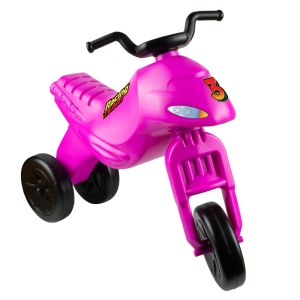 Motocicleta fara pedale, roz - ROBENTOYS - Img 1