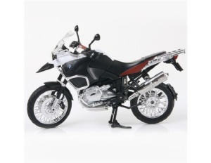 MOTOCICLETA METALICA BMW RS1200 GS ROSU SCARA 1 LA 9 - Img 2