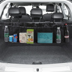 Organizator portbagaj auto cu 6 buzunare, 33 x 104 cm, culoare neagra - Img 6