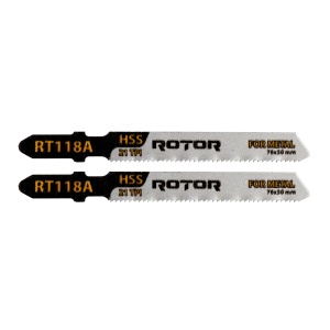 Panza fierastrau pendular pentru metal, 76x50 mm Set 2 buc ROTOR RT118A - Img 1