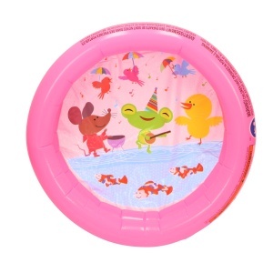 Piscina Gonflabila pentru copii, model MINI, culoare Roz, diametru 61 cm - Img 2