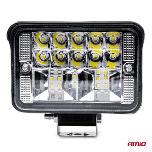 Proiector LED pentru Off-Road, ATV, SSV, putere 54W, culoare 6500K, tensiune 9-36V, dimensiuni 80 x 110 x 60 mm - Img 3