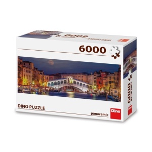 Puzzle 6000 piese, Podul Rialto - DINO TOYS - Img 1