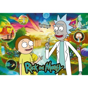 PUZZLE TREFL 1000 PREMIUM PLUS RICK SI MORTY - Img 2