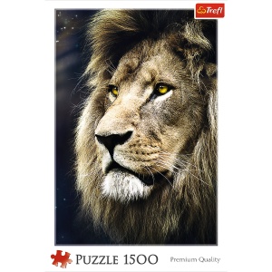 PUZZLE TREFL 1500 LEU PORTRET - Img 3