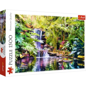 PUZZLE TREFL 1500 OAZA DE LINISTE - Img 1