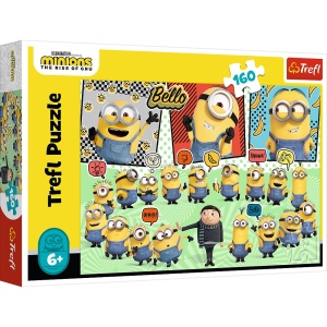 PUZZLE TREFL 160 MINIONII AVENTURA MINIONILOR - Img 1