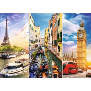 PUZZLE TREFL 4000 CALATORIE IN EUROPA - Img 2