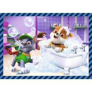 PUZZLE TREFL 4IN1 PATRULA CATELUSILOR ACTIVITATILE ZILNICE ALE ECHIPEI - Img 4