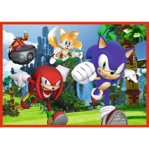 PUZZLE TREFL 4IN1 SONIC AVENTURILE LUI SONIC - Img 2