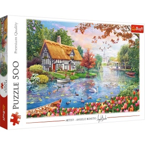 PUZZLE TREFL 500 REFUGIUL TACUT - Img 1