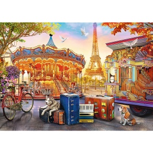PUZZLE TREFL 500 SARBATOARE IN PARIS - Img 2