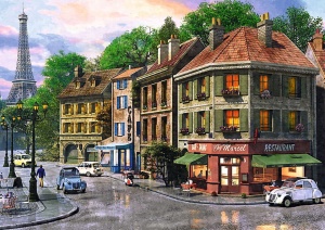 PUZZLE TREFL 6000 STRAZILE PARISULUI - Img 2