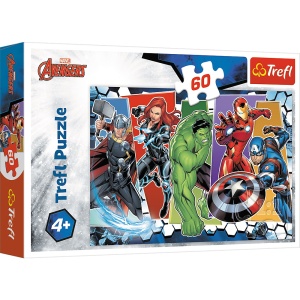 PUZZLE TREFL AVENGERS 60 INVINCIBILII - Img 1