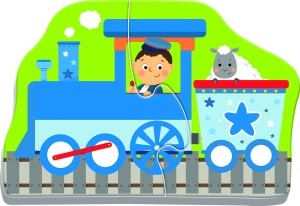 PUZZLE TREFL BABY CLASIC VEHICULE PENTRU TRANSPORT 8 PIESE - Img 4