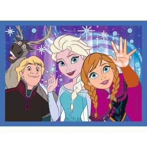 PUZZLE TREFL DISNEY 4IN1 MINUNATA LUME DISNEY - Img 4