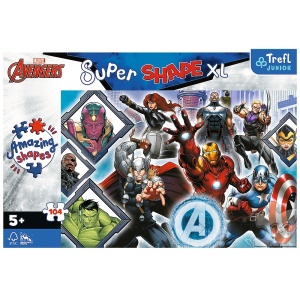 PUZZLE TREFL PRIMO SUPER SHAPE XXL 104 AVENGERS - Img 3