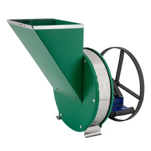 Razatoare fructe manuala, fulie atasare motor, Partial Inox Vinita, 200 kg/h - Img 1