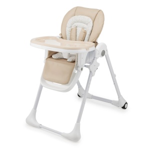 SCAUN DE MASA KINDERKRAFT TUMMIE, PLIABIL, BEIGE - Img 1