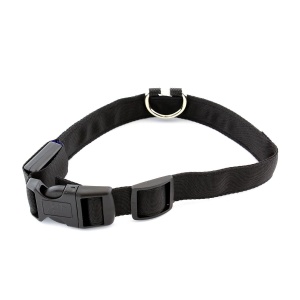 Zgarda iluminata cu LED pentru caine sau pisica, culoare Albastra, AVX-AG232A - Img 2