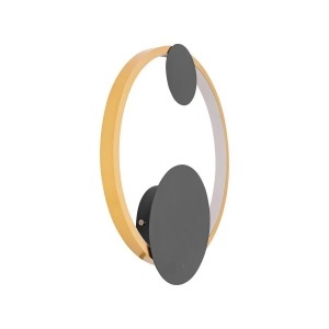 Aplica LED Gruvis 15W Auriu - Img 3