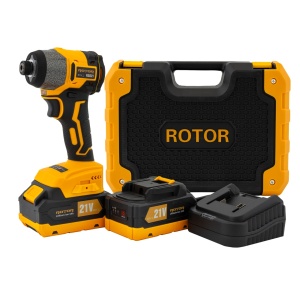 Autofiletanta cu impact pe acumulator ROTOR RSD21, 21 V /3 Ah, 240 Nm,2200 rot/min, 3400 BPM - Img 1