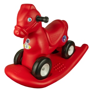 Calut balansoar 2 in 1, rosu - ROBENTOYS - Img 1